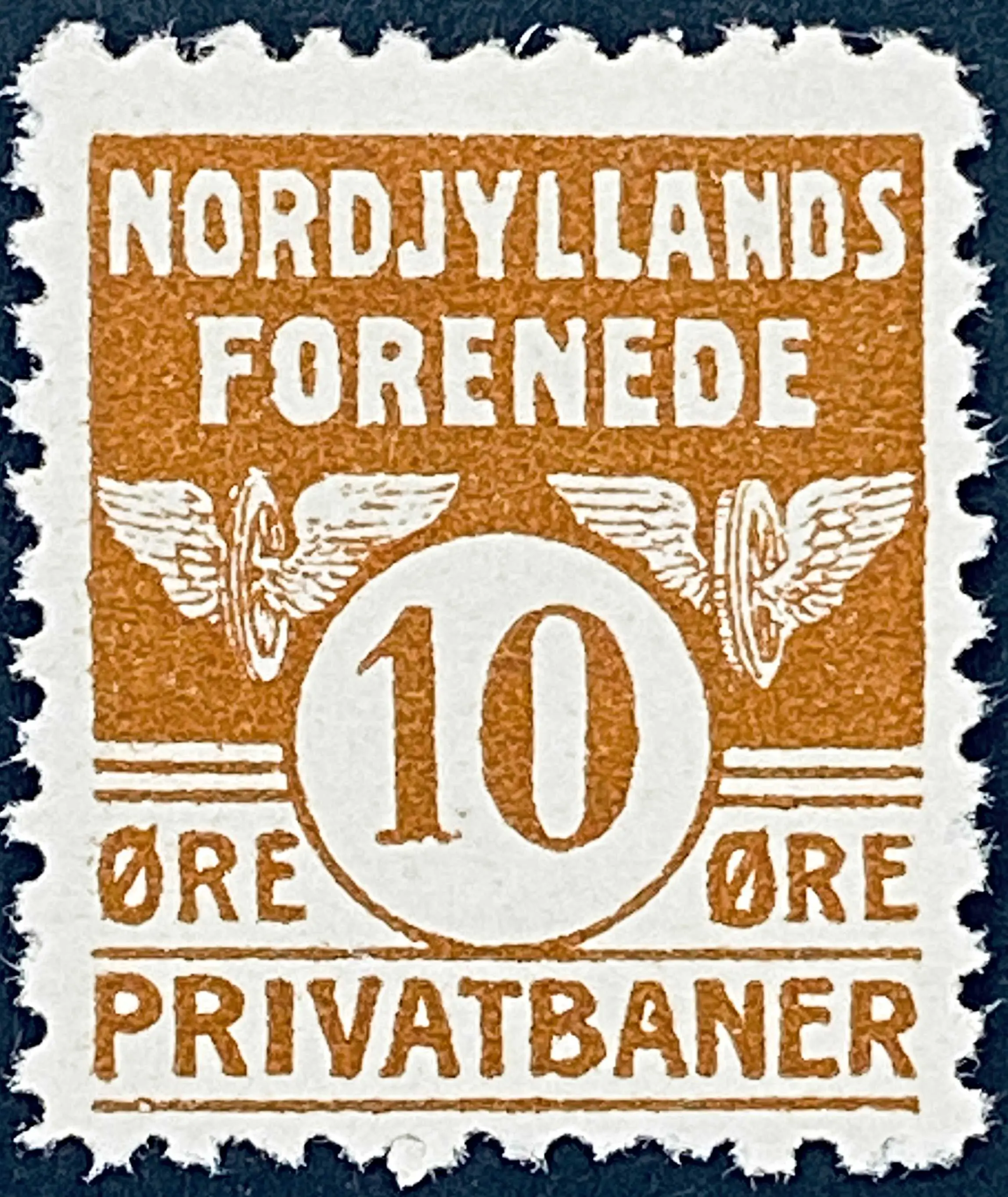NFP F2 - 10 Øre - Brun.