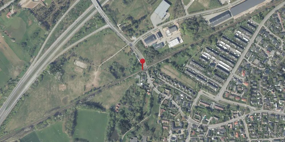 Historisk kort over Mørdrup Trinbræt