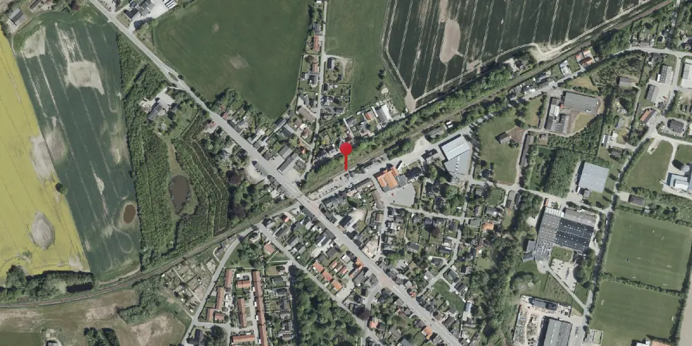 Historisk kort over Mørke Trinbræt [1978-2016]