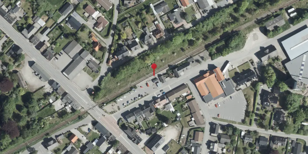 Historisk kort over Mørke Trinbræt [1978-2016]