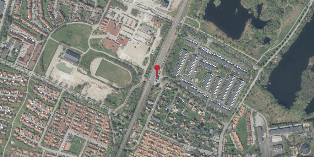 Historisk kort over Nivå Station Historisk kort over Nivå Station