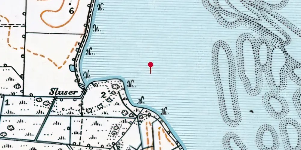 Historisk kort over Nykøbing Falster Vest Teknisk Station Historisk kort over Nykøbing Falster Vest Teknisk Station