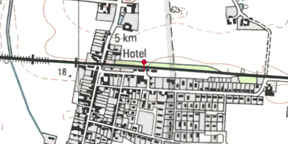 Historisk kort over Sandved Station Historisk kort over Sandved Station