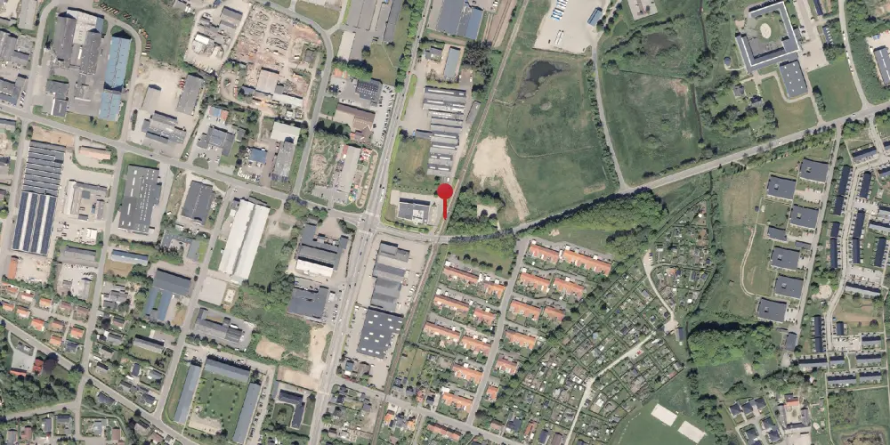 Historisk kort over Rude Havvej Trinbræt [1982-2016]