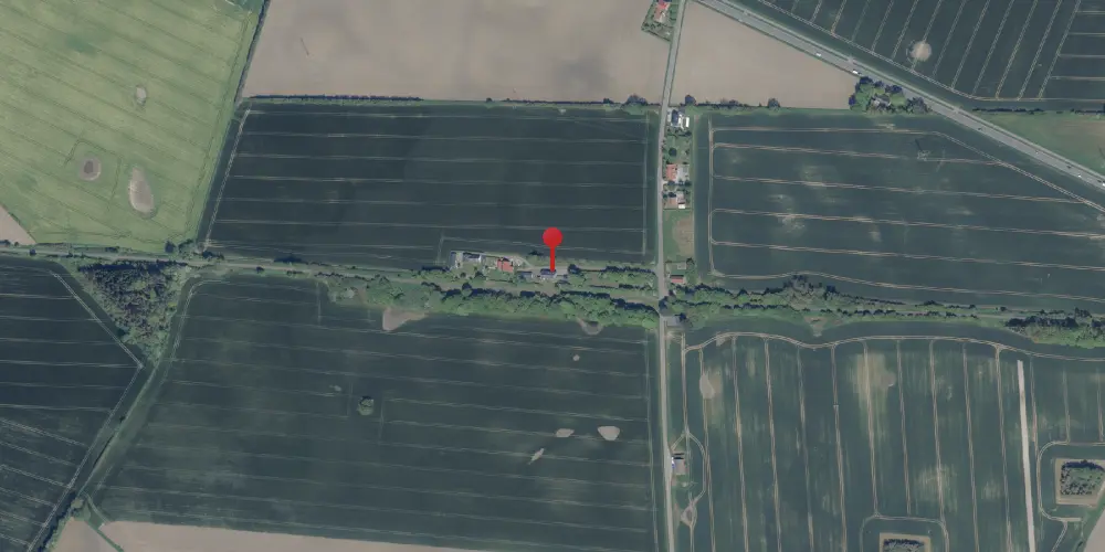 Historisk kort over Fodby Station Historisk kort over Fodby Station