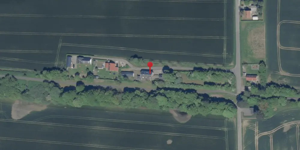 Historisk kort over Fodby Station Historisk kort over Fodby Station