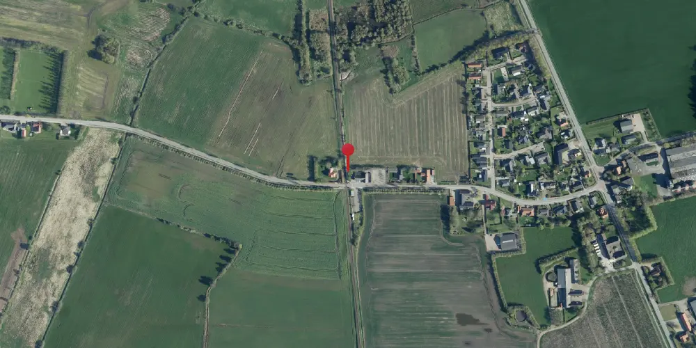 Historisk kort over Sejstrup Trinbræt