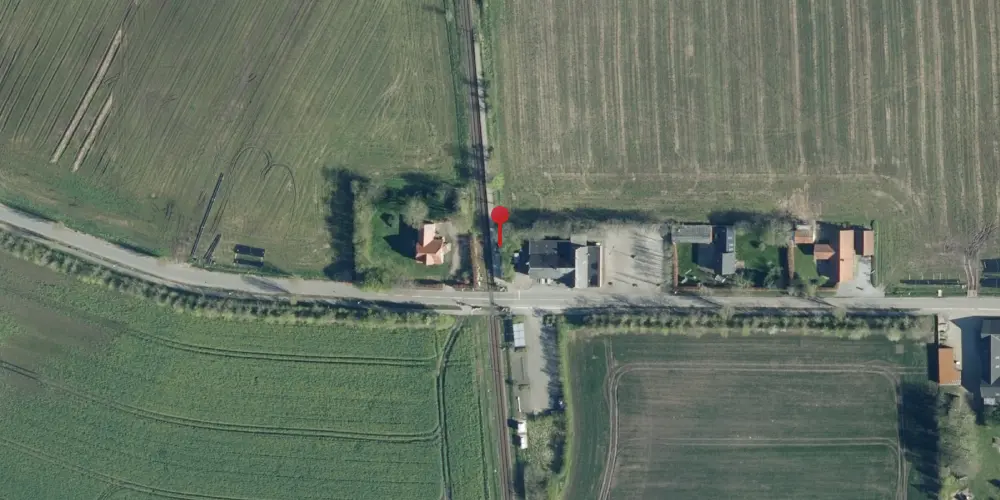 Historisk kort over Sejstrup Trinbræt