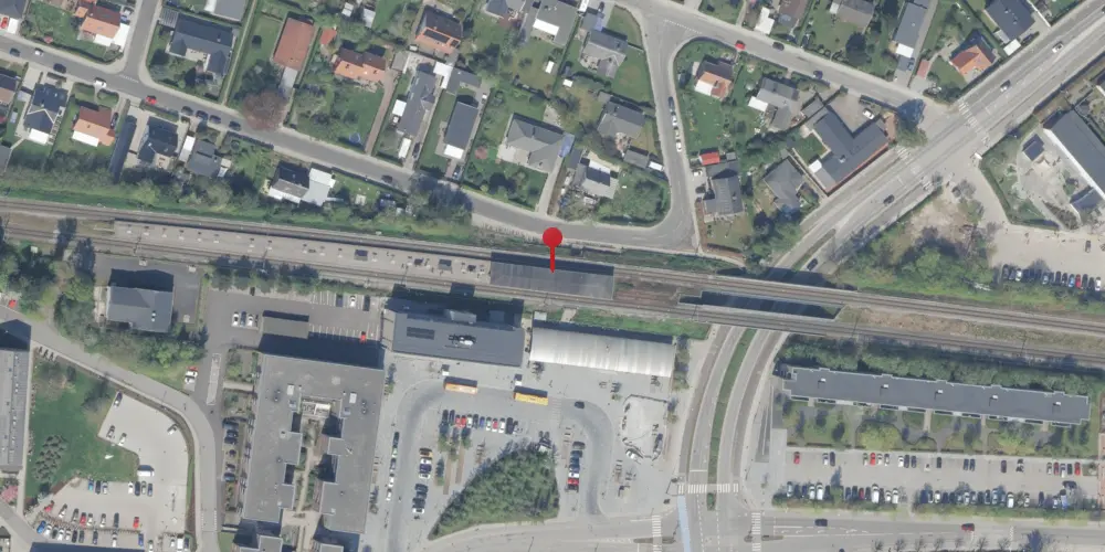 Historisk kort over Skovlunde S-togstrinbræt