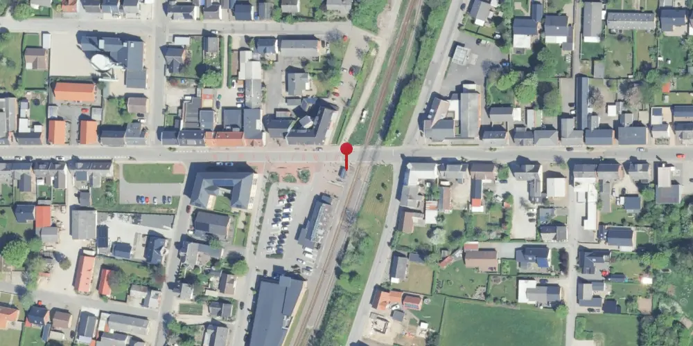 Historisk kort over Snedsted Trinbræt Historisk kort over Snedsted Trinbræt