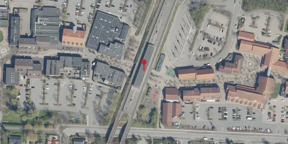 Historisk kort over Solrød Strand S-togstrinbræt