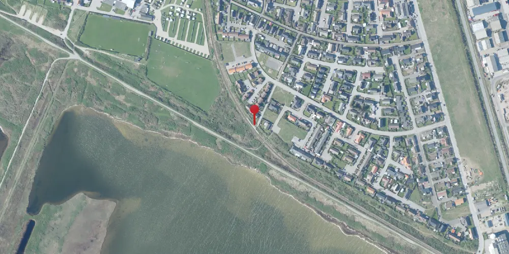 Historisk kort over Sprogøvej Trinbræt