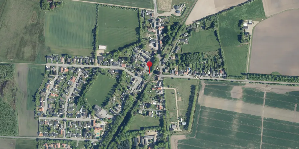 Historisk kort over Studsgård Trinbræt