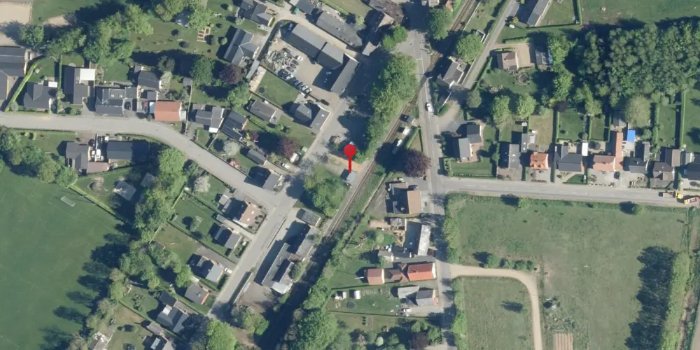 Historisk kort over Studsgård Trinbræt