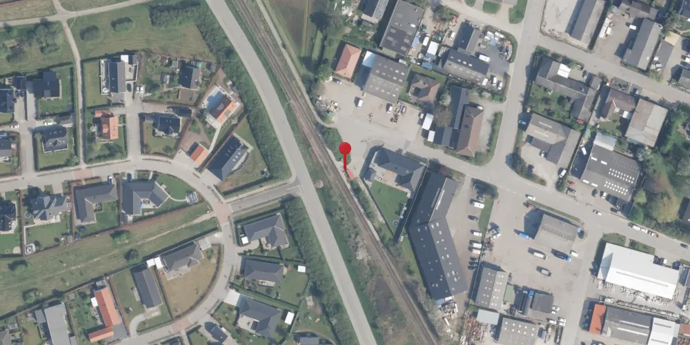 Historisk kort over Stæremosen Trinbræt Historisk kort over Stæremosen Trinbræt