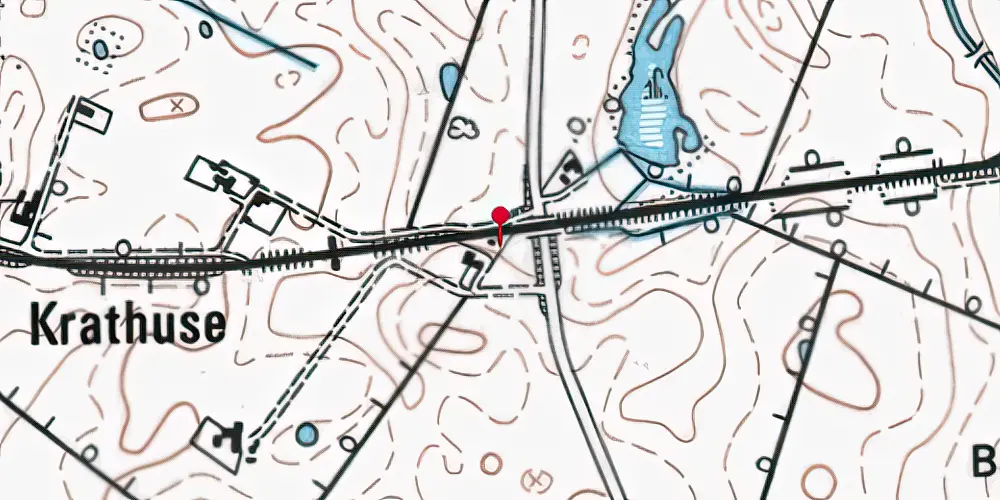 Historisk kort over Kisserup Trinbræt Historisk kort over Kisserup Trinbræt