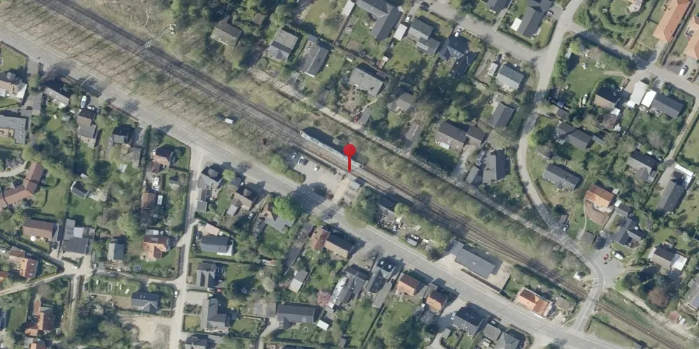 Historisk kort over Svejbæk Trinbræt