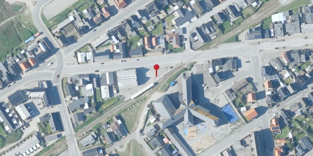 Historisk kort over Thyborøn Havn Trinbræt Historisk kort over Thyborøn Havn Trinbræt