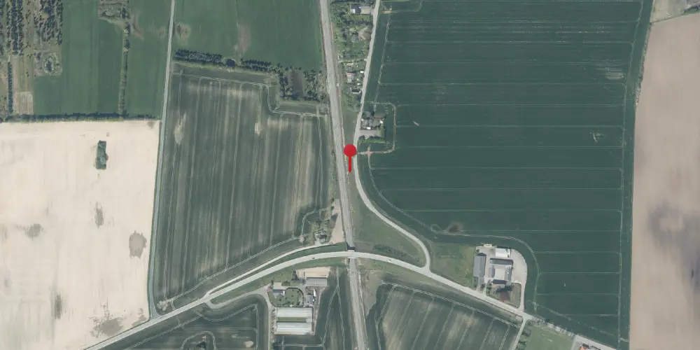 Historisk kort over Tingsted Station [1872-1963]