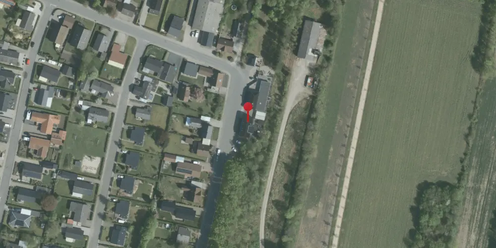 Historisk kort over Tofterup Station