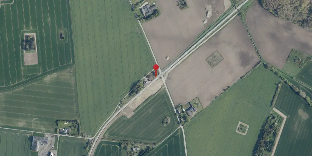 Historisk kort over Tokkerup Trinbræt Historisk kort over Tokkerup Trinbræt