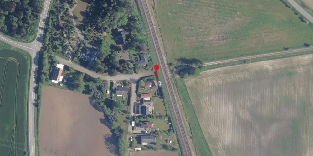 Historisk kort over Skimmede Trinbræt