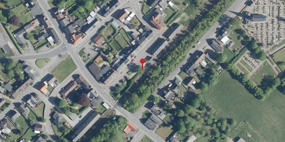 Historisk kort over Troldhede Trinbræt