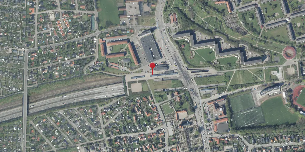 Historisk kort over Tårnby Trinbræt Historisk kort over Tårnby Trinbræt