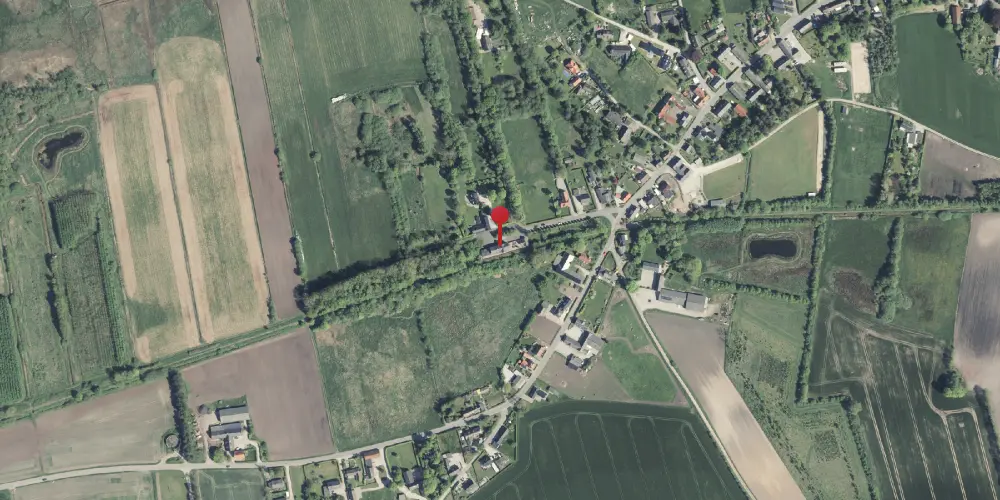 Historisk kort over Uggelhuse Station Historisk kort over Uggelhuse Station