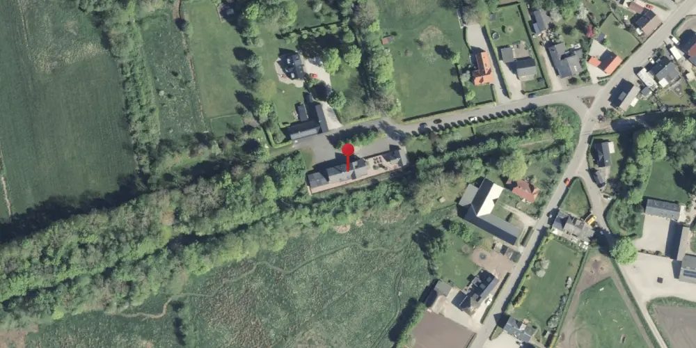 Historisk kort over Uggelhuse Station Historisk kort over Uggelhuse Station