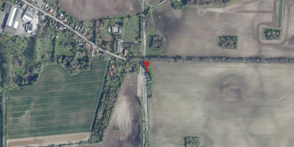 Historisk kort over Vallø Station Historisk kort over Vallø Station