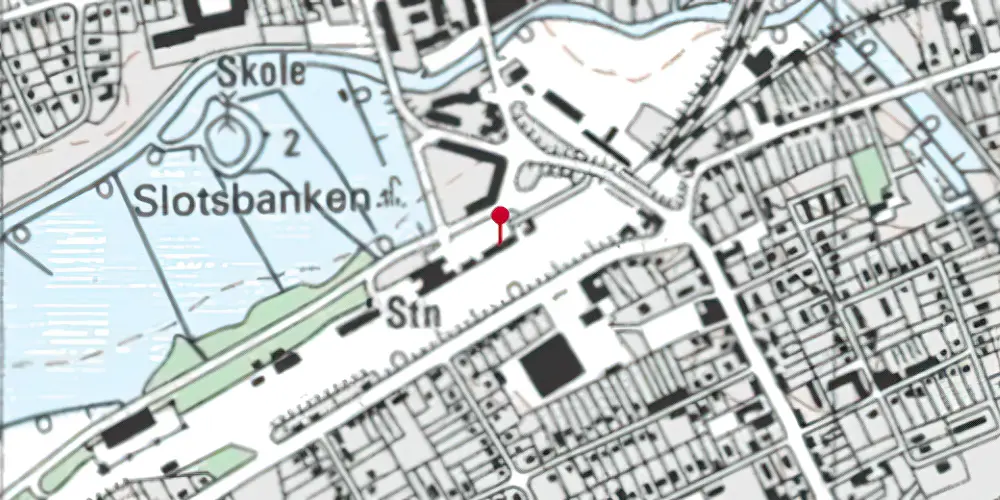 Historisk kort over Varde Station Historisk kort over Varde Station