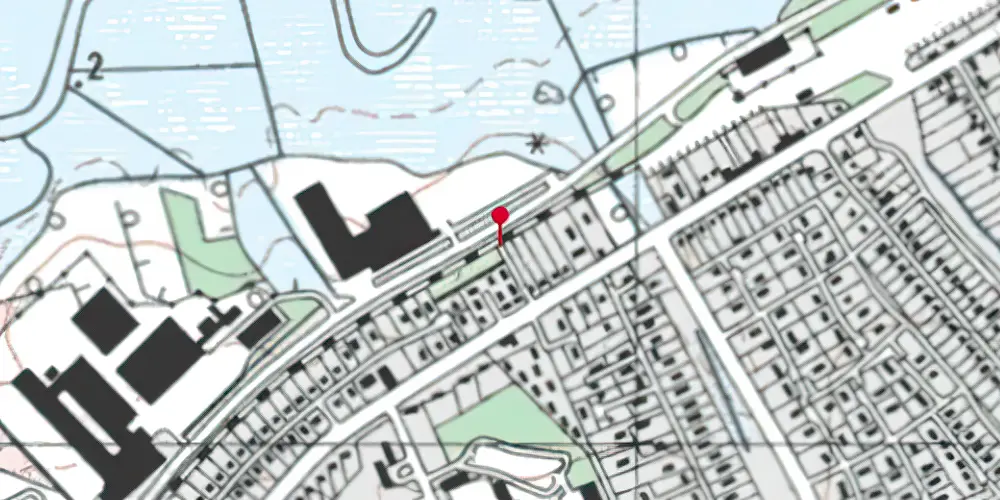 Historisk kort over Varde Kaserne Trinbræt Historisk kort over Varde Kaserne Trinbræt