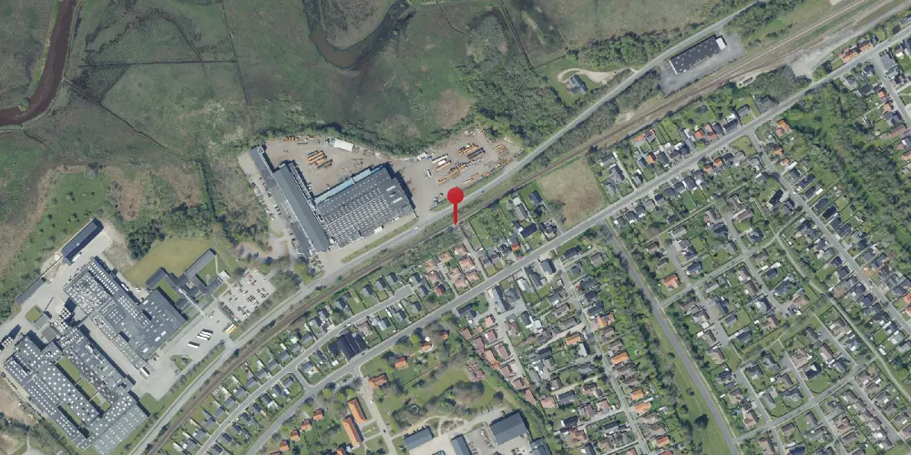 Historisk kort over Varde Kaserne Trinbræt Historisk kort over Varde Kaserne Trinbræt