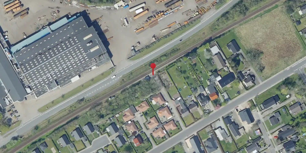 Historisk kort over Varde Kaserne Trinbræt Historisk kort over Varde Kaserne Trinbræt