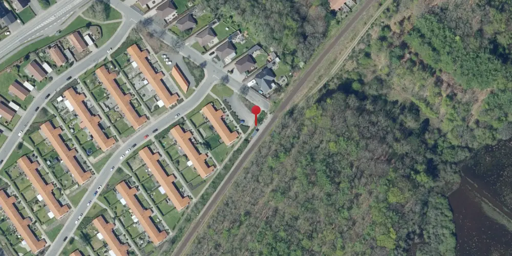 Historisk kort over Varde Nord Trinbræt