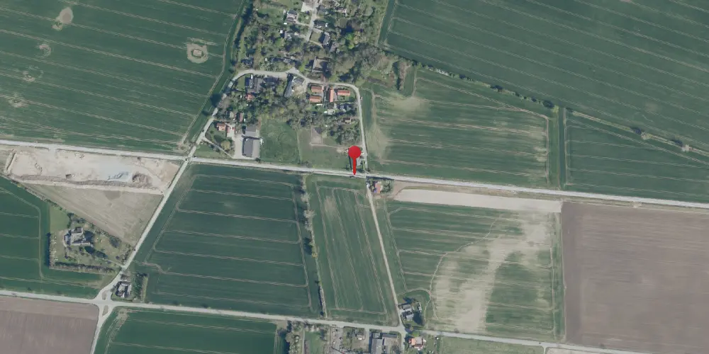 Historisk kort over Varpelev Trinbræt