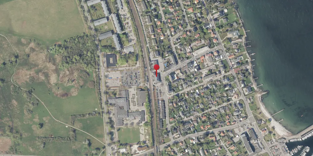 Historisk kort over Vedbæk Station Historisk kort over Vedbæk Station