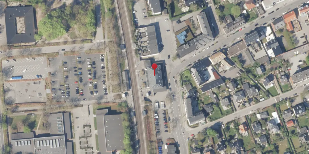 Historisk kort over Vedbæk Station Historisk kort over Vedbæk Station