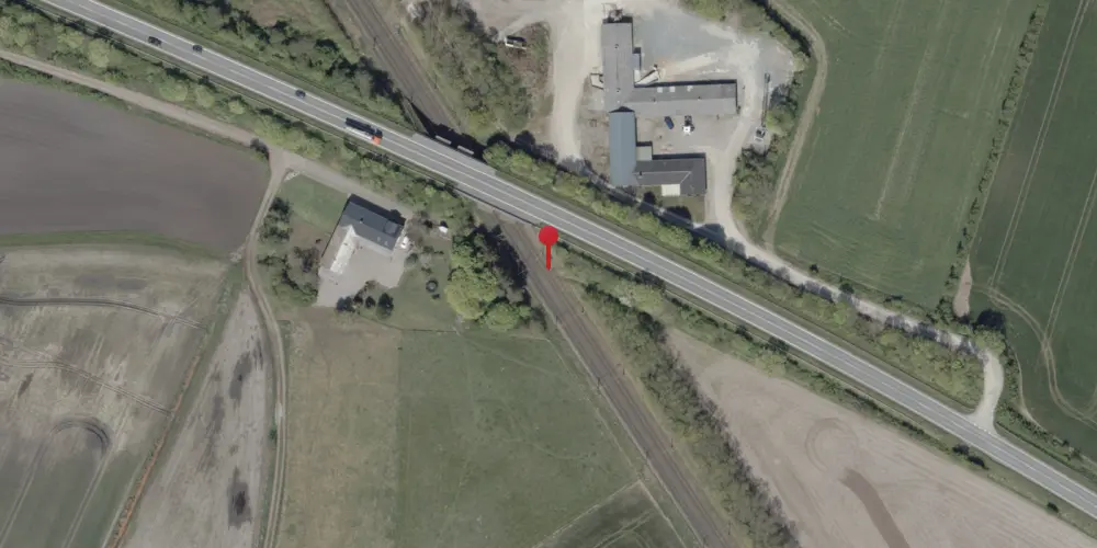 Historisk kort over Vejbæk Teknisk Station Historisk kort over Vejbæk Teknisk Station