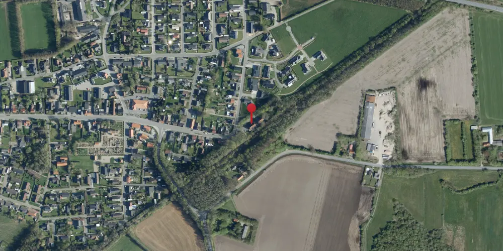 Historisk kort over Vejrup Station