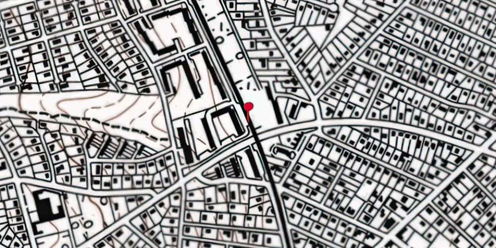 Historisk kort over Vestre Strandallé Trinbræt [1979-2016]