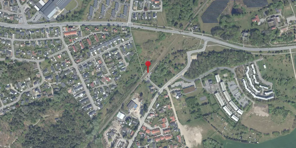 Historisk kort over Vibehus Trinbræt