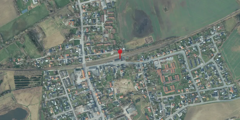 Historisk kort over Mørkøv Station Historisk kort over Mørkøv Station