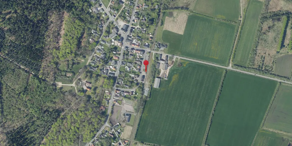 Historisk kort over Vrøgum Trinbræt Historisk kort over Vrøgum Trinbræt