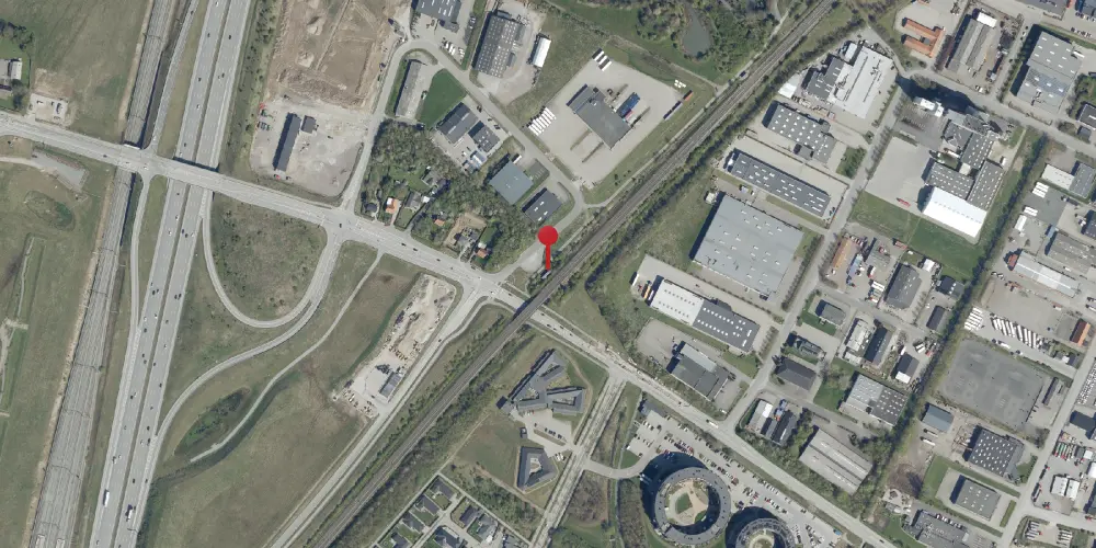 Historisk kort over Ølsemagle Teknisk Station