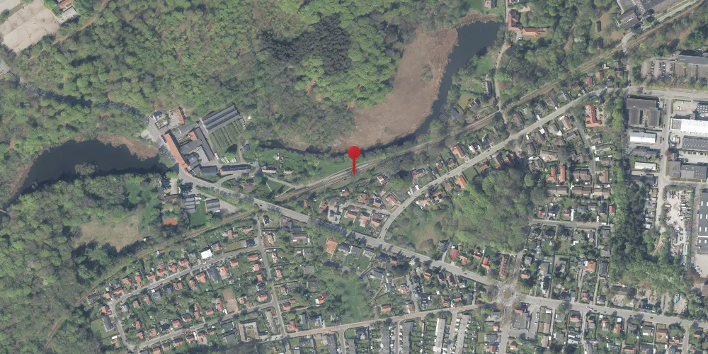 Historisk kort over Ørholm Holdeplads Historisk kort over Ørholm Holdeplads