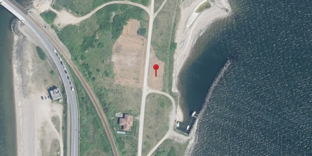 Historisk kort over Oddesund Syd Station