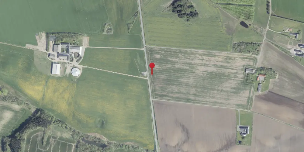 Historisk kort over Liver Å Trinbræt Historisk kort over Liver Å Trinbræt