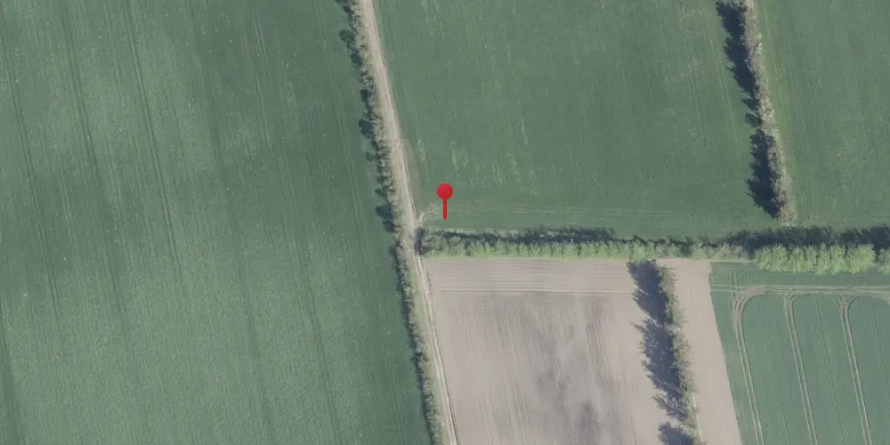 Historisk kort over Vennebjerg Trinbræt